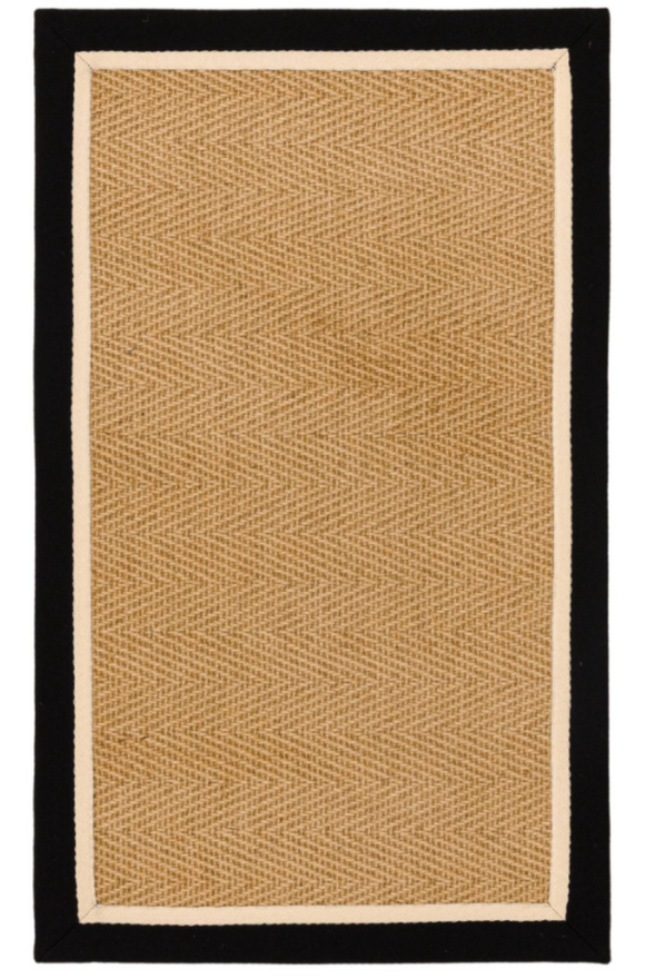 Tapis chambre et salon en jute moderne DORO