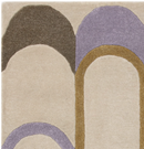 Tapis de salon moderne style rétro MOTA