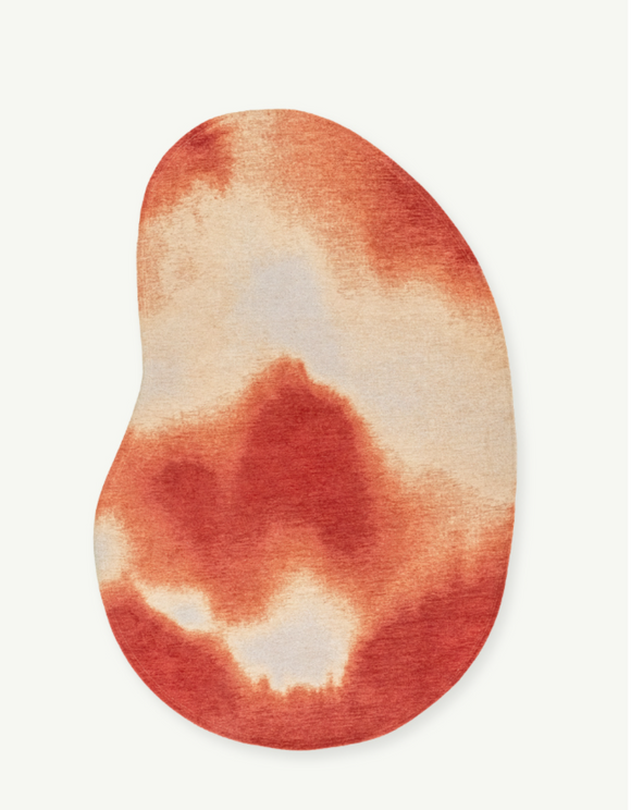 Tapis moderne tissé plat AERO