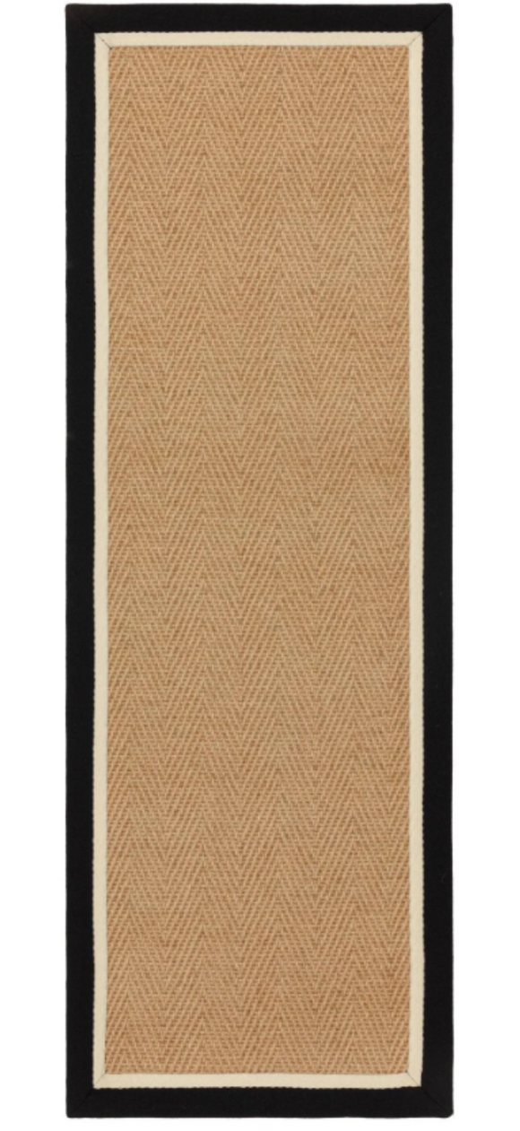 Tapis chambre et salon en jute moderne DORO