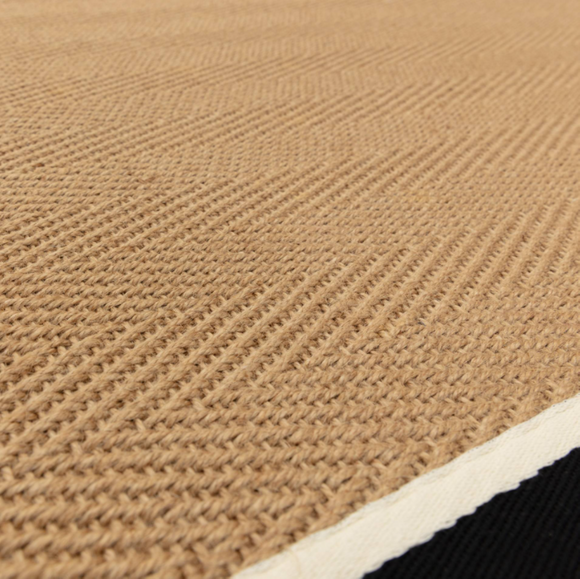 Tapis chambre et salon en jute moderne DORO