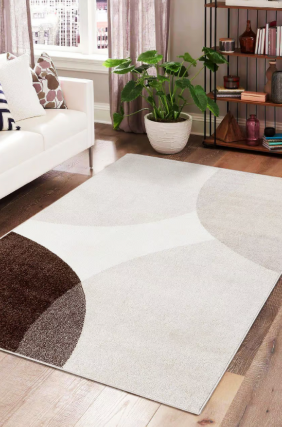 Tapis moderne tissé plat DORY