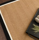 Tapis chambre et salon en jute moderne DORO-77