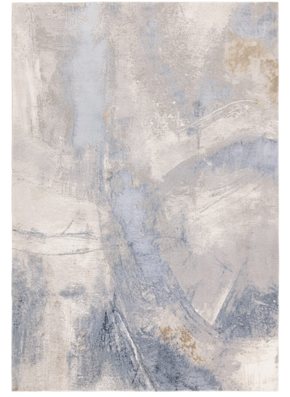 Tapis de salon et chambre moderne BLUE DREAM