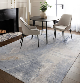 Tapis de salon et chambre moderne BLUE DREAM