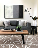 Tapis moderne tissé plat MOTI-2