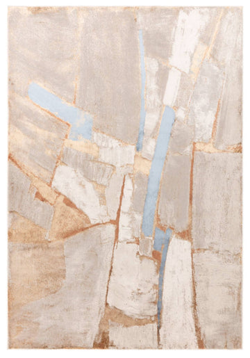 Tapis tissé plat moderne MARBLE