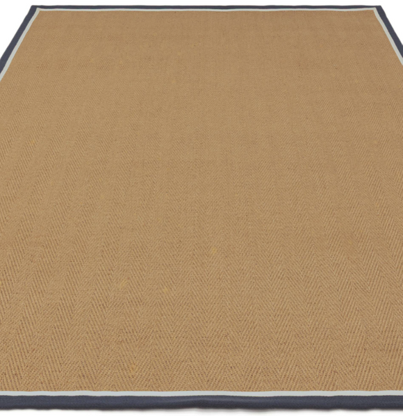 Tapis chambre et salon en jute moderne DORO
