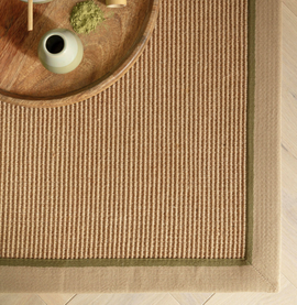 Tapis chambre et salon en jute moderne DORO - 0