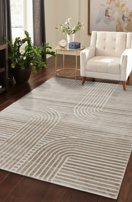Tapis moderne tissé plat CHIKA - 0