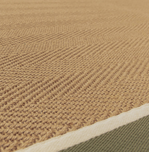 Tapis chambre et salon en jute moderne DORO