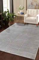 Tapis moderne tissé plat CHIKA-12