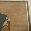 Tapis chambre et salon en jute moderne DORO-12