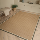 Tapis chambre et salon en jute moderne DORO-13