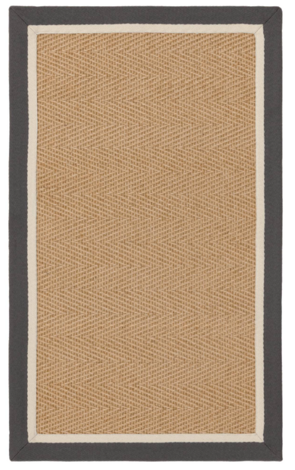 Tapis chambre et salon en jute moderne DORO