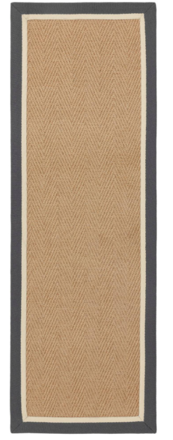 Tapis chambre et salon en jute moderne DORO