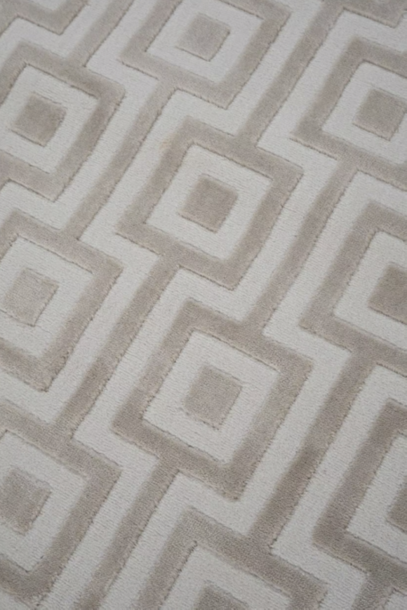 Tapis moderne tissé plat INTUITION