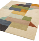 Tapis moderne tufté main en laine PALETTE