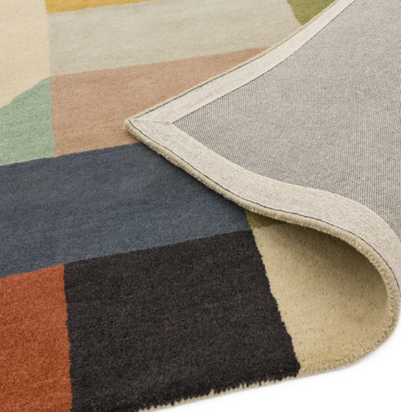 Tapis moderne tufté main en laine PALETTE