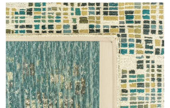 Tapis moderne tissé plat BOXY