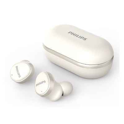 Promotion! Écouteurs intra-auriculaires sans fil Philips avec étui de chargement portable, blanc