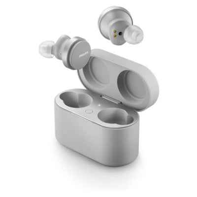 Akcija! PHILIPS in-ear true bezvadu austiņas, baltas