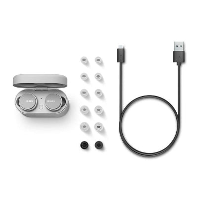 Akcija! PHILIPS in-ear true bezvadu austiņas, baltas