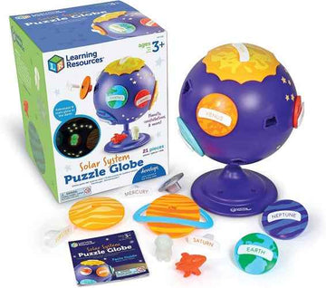 Retour client Ecost Learning Resources Puzzle du système solaire Globe Jouets spatiaux pour les tout-petits, jouet STEM