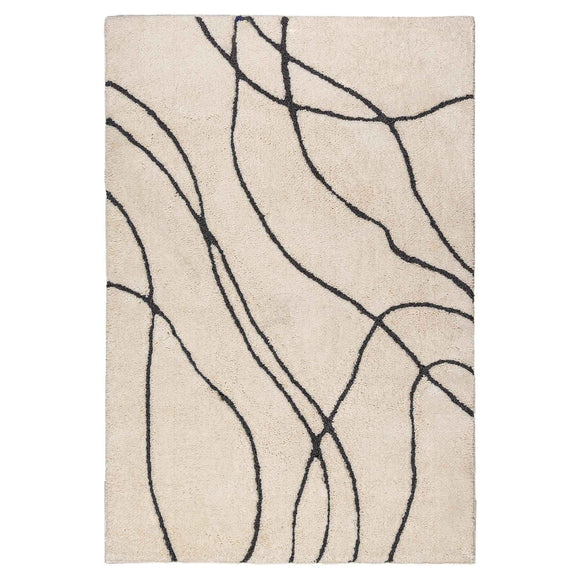 Tapis de chambre et salon tissé plat BROOK