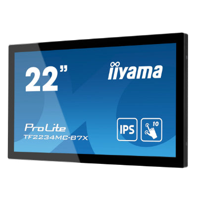 iiyama ProLite 22" 10pt touch Open Frame monitor with IPS panel and touch through glass function