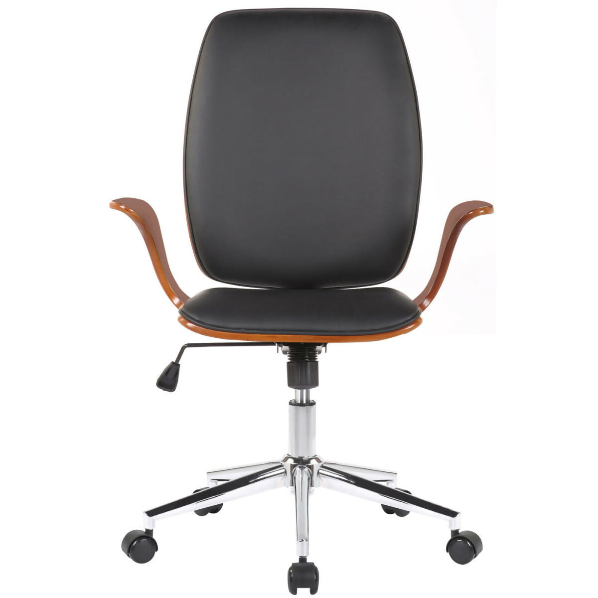 Fauteuil de bureau Burbank - Noyer - Noir