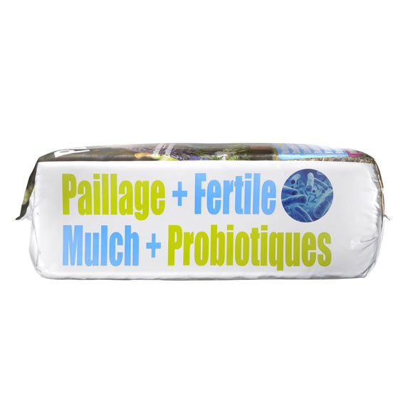 Paillage fertile probiotiques - 125 litres - 1 sac
