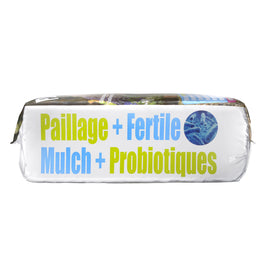 Paillage fertile probiotiques - Mulch 2 250 litres - Palette de 18 sacs