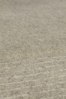 Tapis de salon uni en laine LEONE