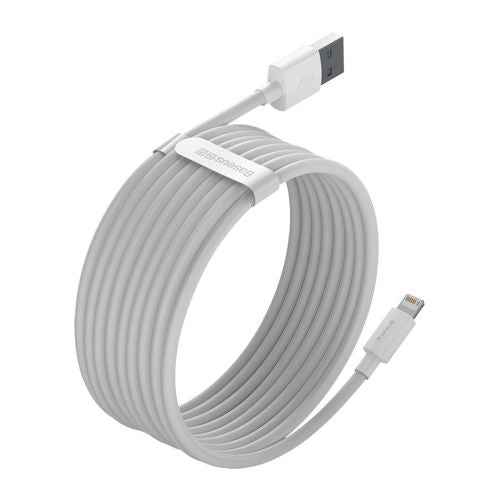Baseus Lightning Simple Wisdom cable (2pcs/set) 2.4A 1.5m White (TZCALZJ-02)