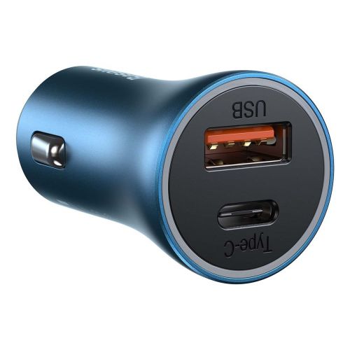 Baseus Golden Contactor Pro Car charger+ cable Lightning 1m