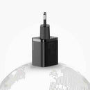 INCARCATOR retea Baseus Super Si, Quick Charge 20W, 1 x USB Type-C 5V/3A max, include cablu USB Type-C la Lightning Iphone 1m, alb "TZCCSUP-B02" (timbru verde 0.18 lei) - 6953156230064