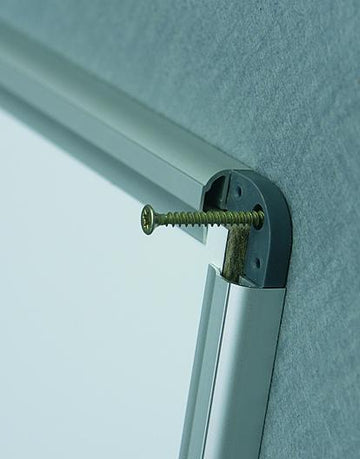 Tableau blanc laqué gamme professionnelle classic 90x60 cm - Clicktofournisseur.com