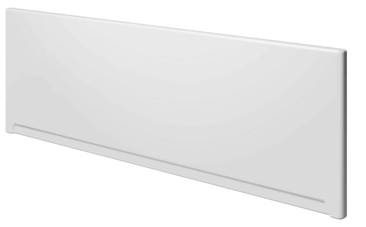 Tablier de baignoire frontal universel 200x57 cm en acrylique blanc - Clicktofournisseur.com