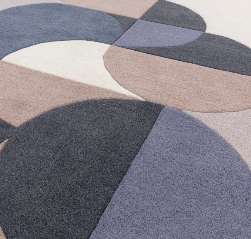 Tapis tufté main en laine sepal