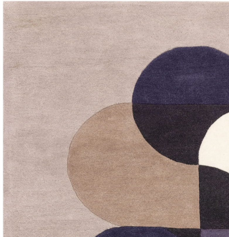 Tapis tufté main en laine sepal