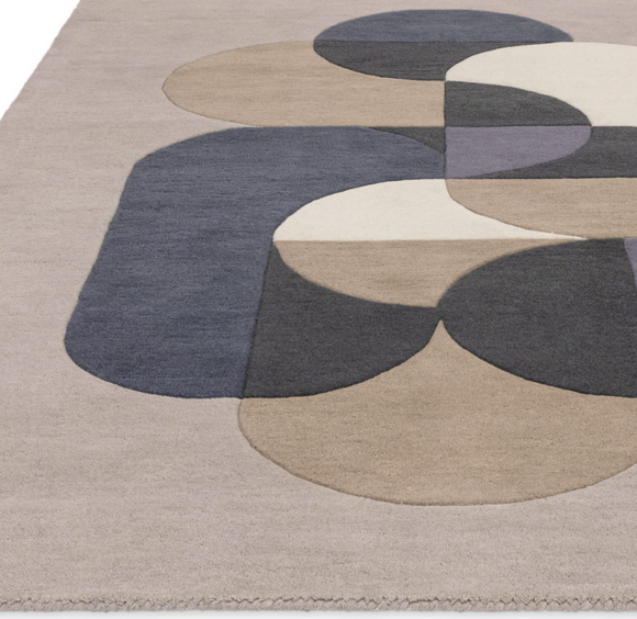 Tapis tufté main en laine sepal