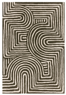 Tapis tufté main en laine twister-11