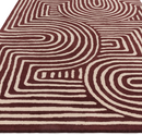 Tapis tufté main en laine twister-9