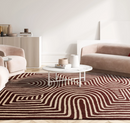 Tapis tufté main en laine twister-6