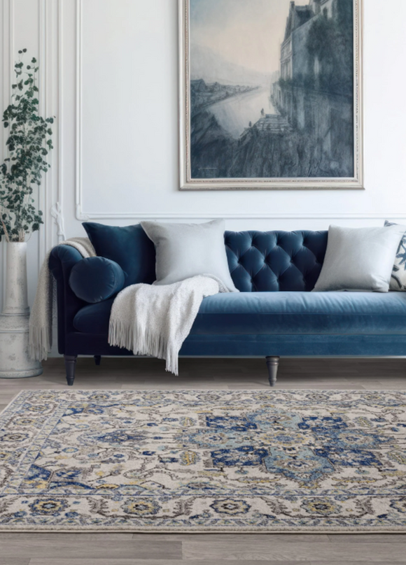 Tapis de salon style orient cyrus