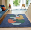 Tapis tufté main en laine sepal-1