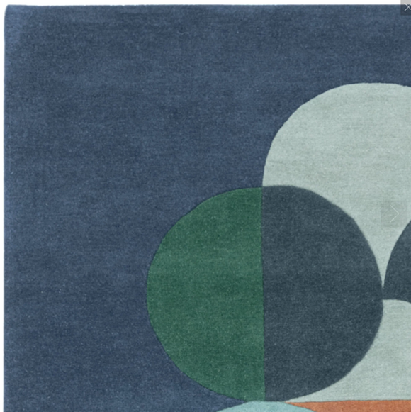 Tapis tufté main en laine sepal