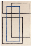 Tapis tufté main en laine CONTOUR