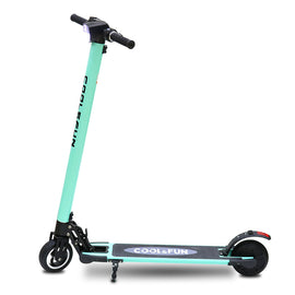 Trottinette électrique cool&fun ultra légère et pliable vert - Clicktofournisseur.com